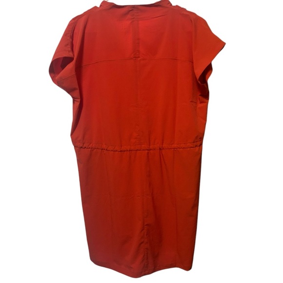 Title Nine Swim Cover Up Pali Swim Dress Size Small‎ Sour Cherry Red Sz Small - Picture 2 of 5